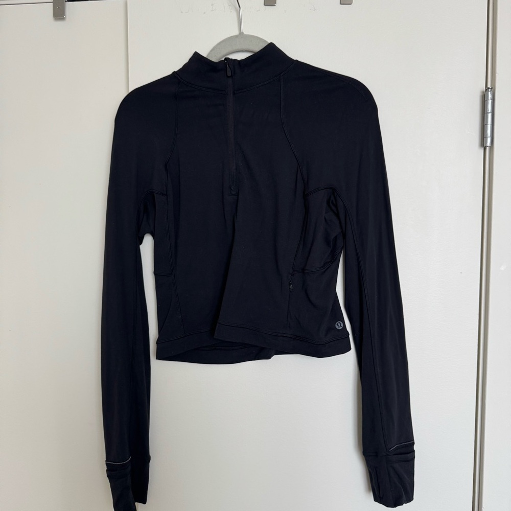 Lululemon Cropped Half Zip